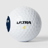Cadeau voor advocaat golfballen (Logo)