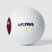 Cadeau voor advocaat golfballen (Logo)