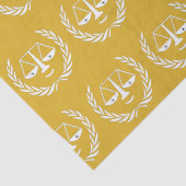 Cadeau voor advocaat tissuepapier (Detail)