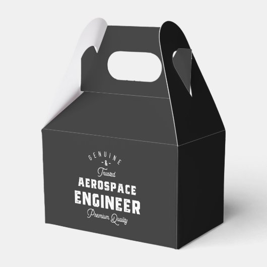 Cadeau voor Aerospace Engineer Bedankdoosjes (Voorkant Zijde)