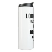Cadeau voor afgestudeerde kapper Kapper cadeau ide Thermosbeker (Gedraaid links)