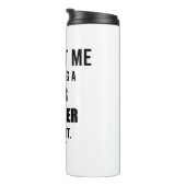 Cadeau voor afgestudeerde kapper Kapper cadeau ide Thermosbeker (Geroteerd rechts)