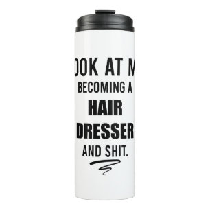 Cadeau Voor Afgestudeerde Kapper Kapperscadeau Ide Thermosbeker