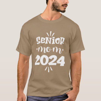Cadeau voor afgestudeerde moeder 2024 universiteit t-shirt