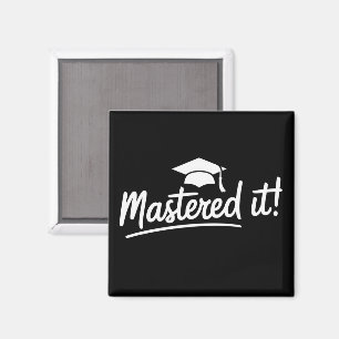 Cadeau voor afgestudeerden met masterdiploma, je h magneet