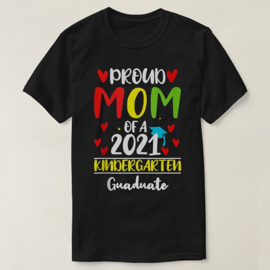 Cadeau voor afgestudeerden t-shirt (Design voorkant)