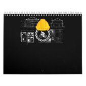 cadeau voor architectenfietsen en architectuur kalender (Hoes)