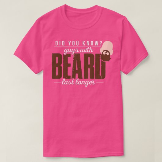 cadeau voor baard met baard 2 t-shirt (Design voorkant)