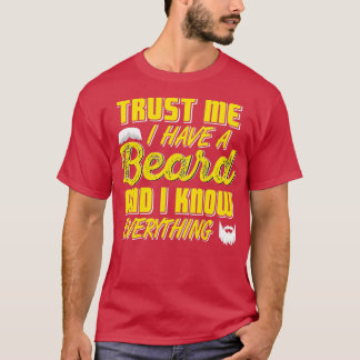 cadeau voor baard met baard op baard 15 t-shirt