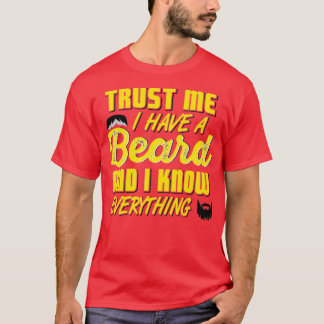 cadeau voor baard met baard op baard 31 t-shirt