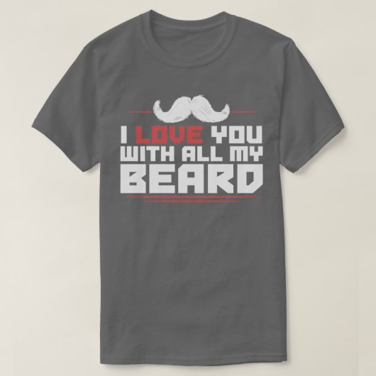 cadeau voor baardbaarden 23 t-shirt (Design voorkant)