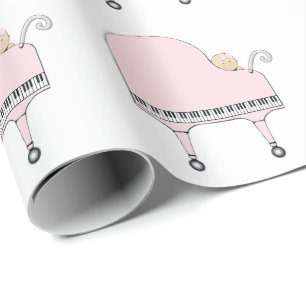 Cadeau voor baby meisje cadeaupapier