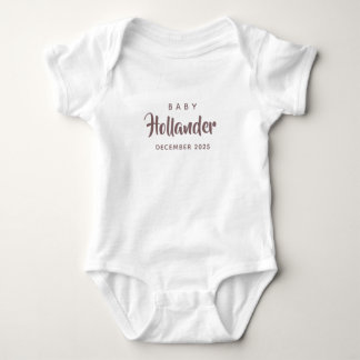 Cadeau voor babyfeestje | Aankondiging van zwanger Romper