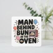 Cadeau voor babyfeestje kaart (Staand voorkant)