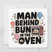 Cadeau voor babyfeestje kaart (Achterkant)