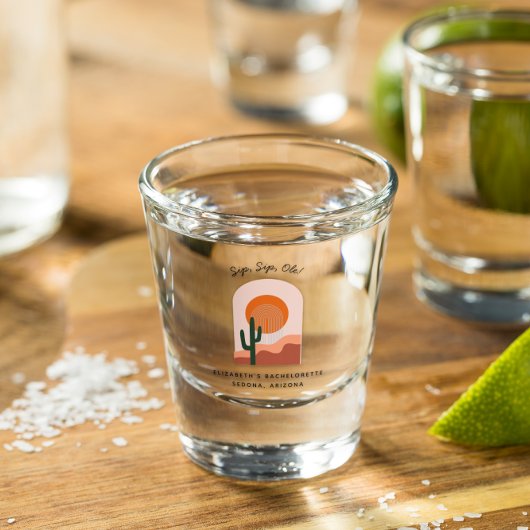 Cadeau voor Bachelorette Weekend Feestje Persoonli Shot Glas