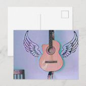 Cadeau voor basgitarist briefkaart (Voorkant / Achterkant)
