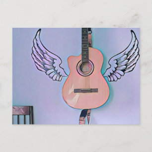 Cadeau voor basgitarist briefkaart