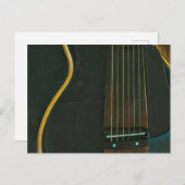 Cadeau voor bassist briefkaart (Voorkant / Achterkant)