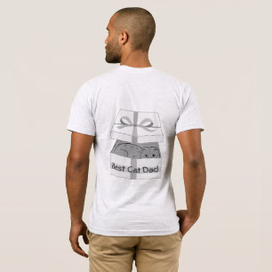 Cadeau voor Beste Cat Daddy T-shirt Mannen`s met k