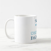 Cadeau voor beste dochter koffiemok (Links)