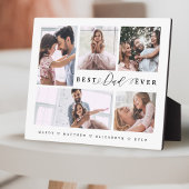 Cadeau voor beste vader uit de moderne familie Fot Fotoplaat