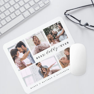 Cadeau voor beste vader uit de moderne familie Fot Muismat