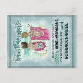 Cadeau voor beste vriend(in), Grappige geschenken  Briefkaart (Voorkant)