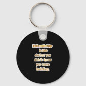 Cadeau voor beste vriend quote sleutelhanger (Voorkant)