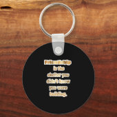 Cadeau voor beste vriend quote sleutelhanger (Voorkant)