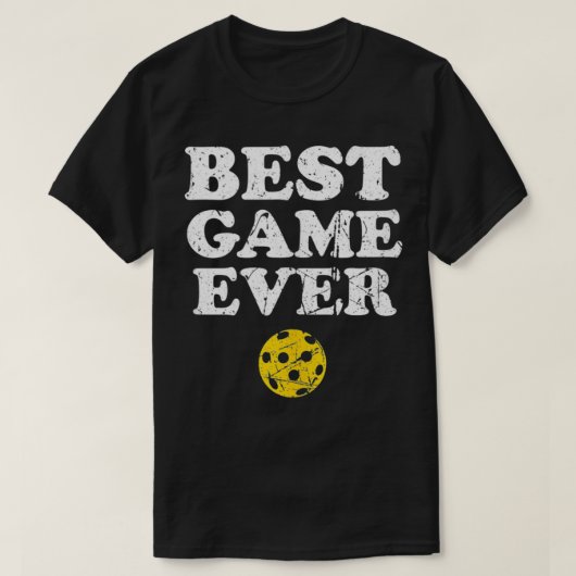 cadeau voor beste wedstrijd ooit met pickleball pl t-shirt (Design voorkant)