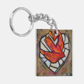 cadeau voor  bevestiging Sleutelhanger (Voorkant Links)