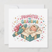 Cadeau voor bevordering tot oma (Achterkant)