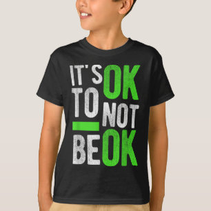 Cadeau voor bewustzijn van mentale gezondheid en z t-shirt