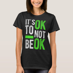 Cadeau voor bewustzijn van mentale gezondheid suïc t-shirt