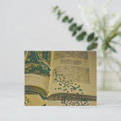 Cadeau voor bibliotheekliefhebbers briefkaart (Staand voorkant)