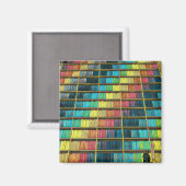 Cadeau voor bibliotheekliefhebbers magneet (Voorkant / Achterkant)
