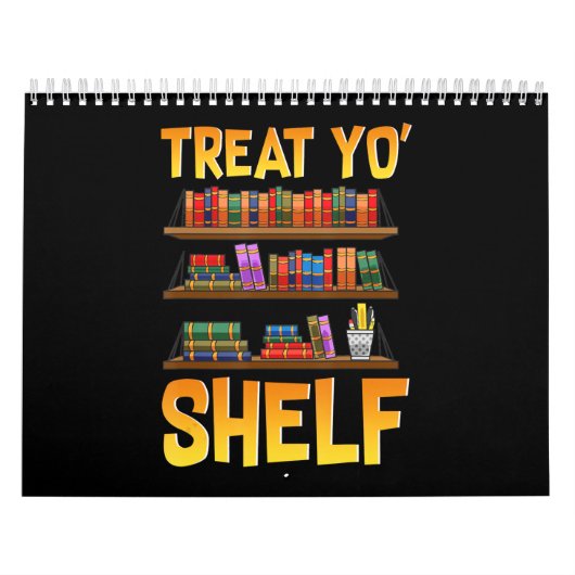cadeau voor boek grappige lectuur bibliothecaris kalender (Hoes)