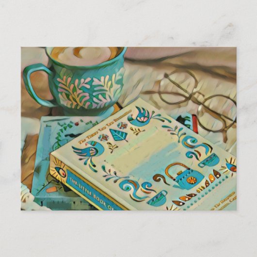 Cadeau voor boekenliefhebber briefkaart (Voorkant)