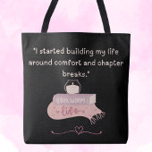 Cadeau voor Boekliefhebber Tote Bag