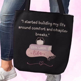 Cadeau voor Boekliefhebber Tote Bag