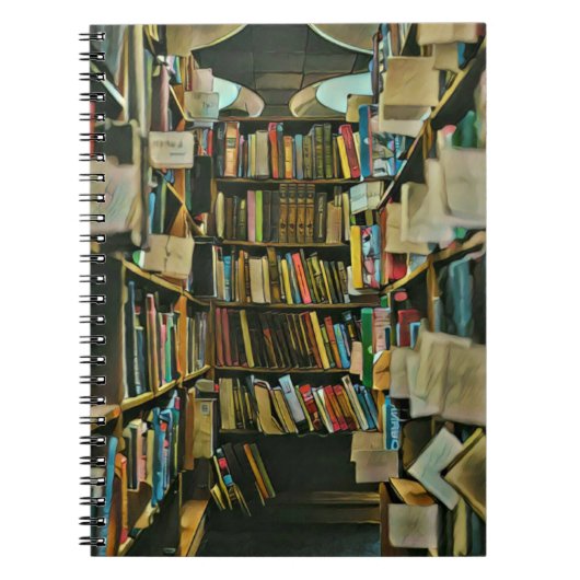  cadeau voor boekliefhebbers notitieboek (Voorkant)