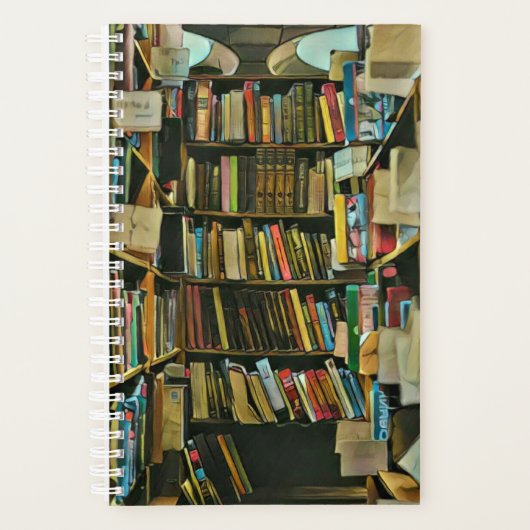  cadeau voor boekliefhebbers planner (Voorkant)