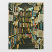  cadeau voor boekliefhebbers raamsticker (Vel)