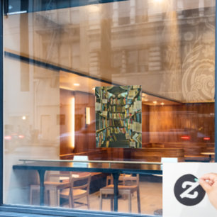 cadeau voor boekliefhebbers raamsticker