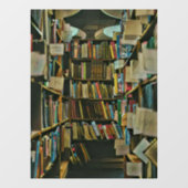  cadeau voor boekliefhebbers raamsticker (Vel)