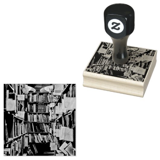  cadeau voor boekliefhebbers rubberstempel (Gestempeld)
