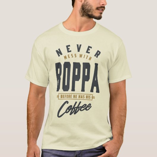 Cadeau voor Boppa T-shirt (Voorkant)