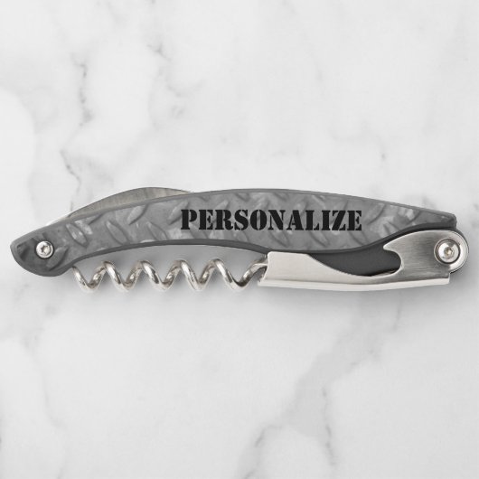 cadeau voor bord met schroefschroefdraad voor meta kurkentrekker (Achterkant)