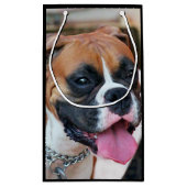 cadeau voor Boxer-honden Klein Cadeauzakje (Achterkant)